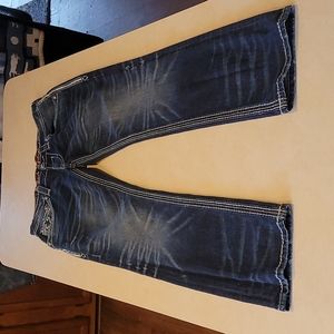 Mens Rock Revival slim straight jeans
